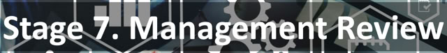 Stage 7. Management Review